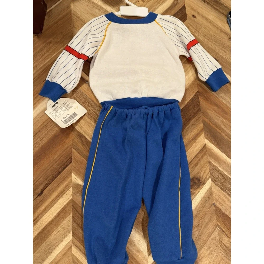 VTG NWT Deadstock Winnie The Pooh 2 Piece Set Sears Made‎ In Hong Kong 12 Months